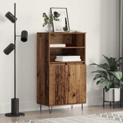 Sonata H Висок шкаф Кафяво 60 x 36 x 110 см Инженерно дърво - Corpuri, vitrine, biblioteci modulare