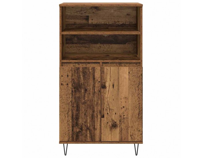 Sonata H Висок шкаф Кафяво 60 x 36 x 110 см Инженерно дърво