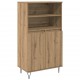 Sonata H Висок шкаф Кафяво 60 x 36 x 110 см Инженерно дърво