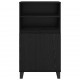 Sonata H Висок шкаф Черно 60 x 36 x 110 см Инженерно дърво