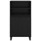 Sonata Bufet Negru 60 x 36 x 110 cm Lemn prelucrat