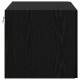 Sonata H Стенен шкаф Черен дъб 50 x 42.5 x 40 см Инженерно дърво