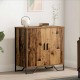 Sonata H Служебен шкаф Кафяво 78 x 35.5 x 74.5 см Инженерно дърво
