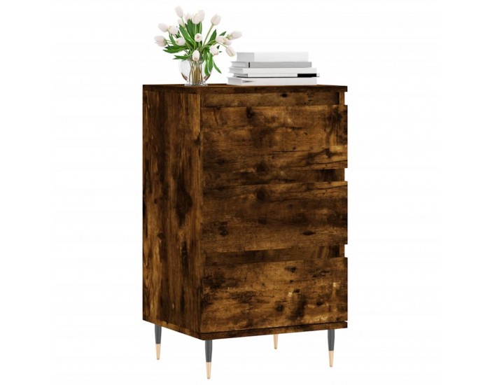 Sonata H Бюфет опушен дъб 40x35x70 см инженерно дърво