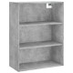 Sonata Dulap înalt, gri beton, 69,5x34x180, lemn compozit