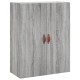 Sonata Dulapuri montate pe perete, 2 buc, gri sonoma, 69,5x34x90 cm