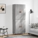 Sonata Dulap înalt, gri sonoma, 69,5x34x180 cm, lemn compozit