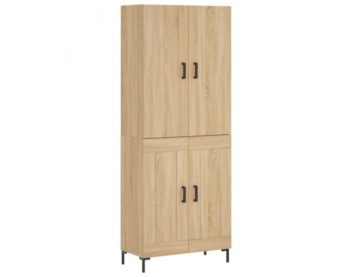Sonata Dulap înalt, stejar sonoma, 69,5x34x180 cm, lemn compozit