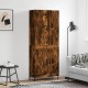 Sonata H Висок шкаф, опушен дъб, 69,5x34x180 см, инженерно дърво