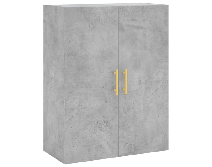 Sonata Dulap înalt, gri beton, 69,5x34x180, lemn compozit