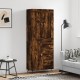 Sonata H Висок шкаф, опушен дъб, 69,5x34x180 см, инженерно дърво