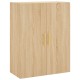 Sonata Dulap TV montat pe perete, stejar sonoma, 69,5x34x90 cm