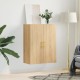 Sonata Dulap TV montat pe perete, stejar sonoma, 69,5x34x90 cm