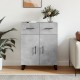 Sonata H Сайдборд, бетонно сив, 69,5x34x90 см, инженерно дърво