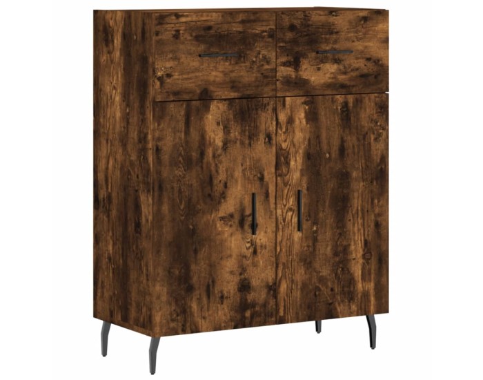 Sonata Dulap, stejar fumuriu, 69,5x34x90 cm, lemn compozit
