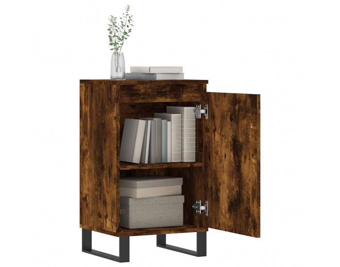 Sonata H Бюфет опушен дъб 40x35x70 см инженерно дърво