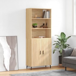 Sonata H Висок шкаф, дъб сонома, 69,5x34x180 см, инженерно дърво - Corpuri, vitrine, biblioteci modulare