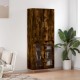 Sonata H Висок шкаф, опушен дъб, 69,5x34x180 см, инженерно дърво