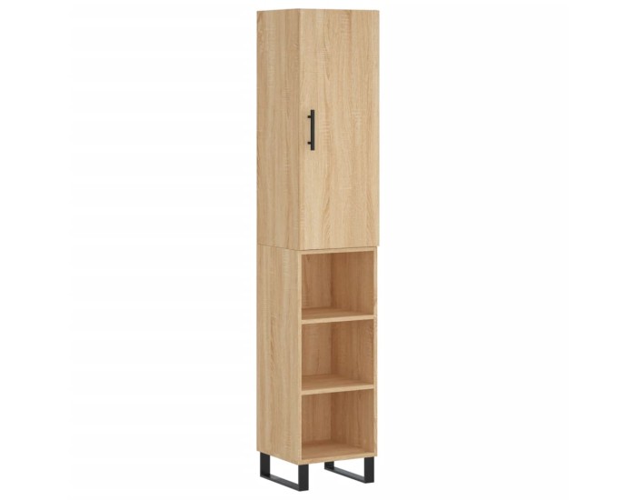 Sonata Dulap înalt, stejar sonoma, 34,5x34x180 cm, lemn prelucrat