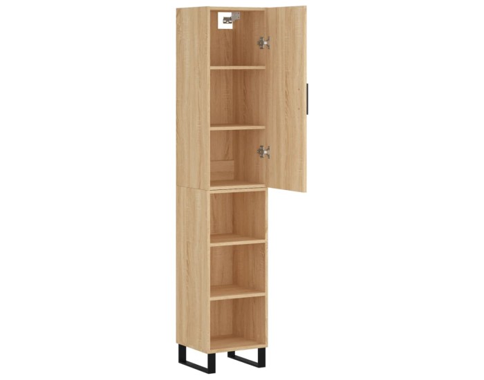 Sonata Dulap înalt, stejar sonoma, 34,5x34x180 cm, lemn prelucrat