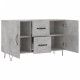 Sonata Dulap, gri beton, 100x36x60 cm, lemn compozit