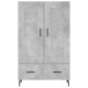 Sonata Dulap înalt, gri beton, 69,5x31x115 cm, lemn compozit