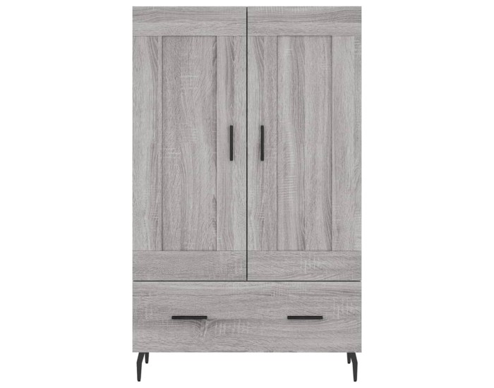 Sonata Dulap gri Sonoma 69,5x31x115 cm, lemn prelucrat