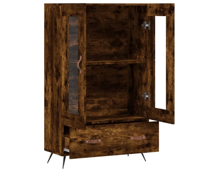 Sonata Dulap înalt, stejar afumat, 69,5x31x115 cm, lemn prelucrat