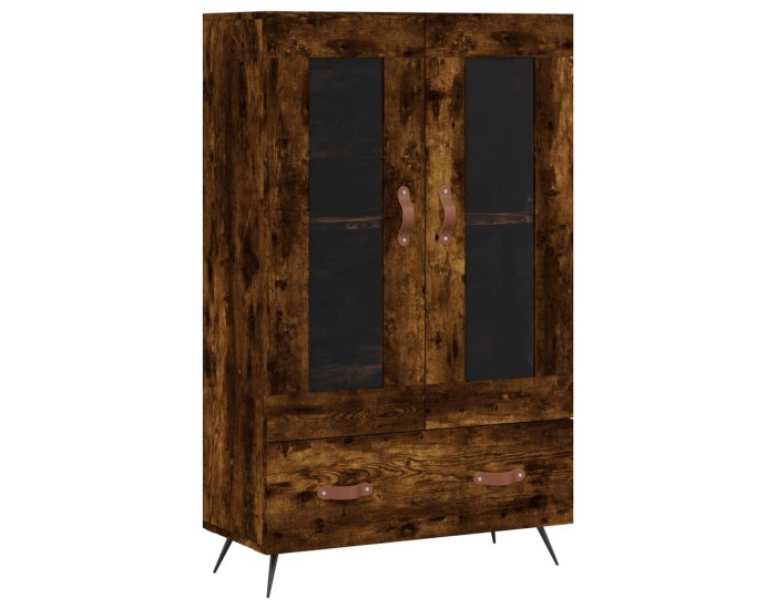 Sonata Dulap înalt, stejar afumat, 69,5x31x115 cm, lemn prelucrat