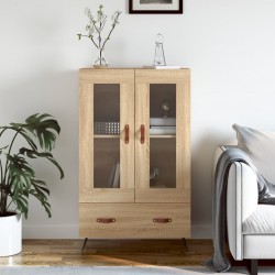 Sonata H Висок шкаф, сонома дъб, 69,5x31x115 см, инженерно дърво - Corpuri, vitrine, biblioteci modulare