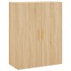 Sonata Dulapuri montate pe perete, 2 buc, stejar sonoma, 69,5x34x90 cm