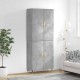 Sonata H Висок шкаф, бетонно сив, 69,5x34x180 см, инженерно дърво