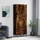 Sonata H Висок шкаф, опушен дъб, 69,5x34x180 см, инженерно дърво