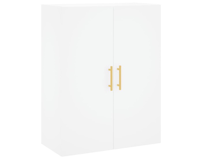 Sonata Dulap înalt, alb, 69,5x34x180 cm, lemn compozit