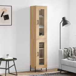 Sonata H Висок шкаф, сонома дъб, 34,5x34x180 см, инженерно дърво - Corpuri, vitrine, biblioteci modulare