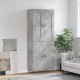 Sonata Dulap înalt, gri beton, 69,5x34x180, lemn compozit