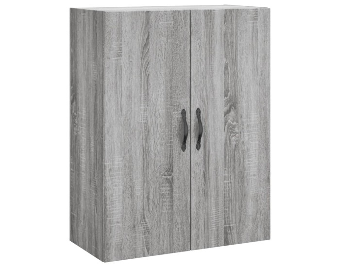 Sonata Dulap înalt, gri sonoma, 69,5x34x180 cm, lemn compozit