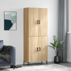 Sonata H Висок шкаф, дъб сонома, 69,5x34x180 см, инженерно дърво - Corpuri, vitrine, biblioteci modulare
