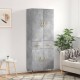 Sonata H Висок шкаф, бетонно сив, 69,5x34x180 см, инженерно дърво