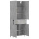 Sonata Dulap înalt, gri beton, 69,5x34x180, lemn compozit