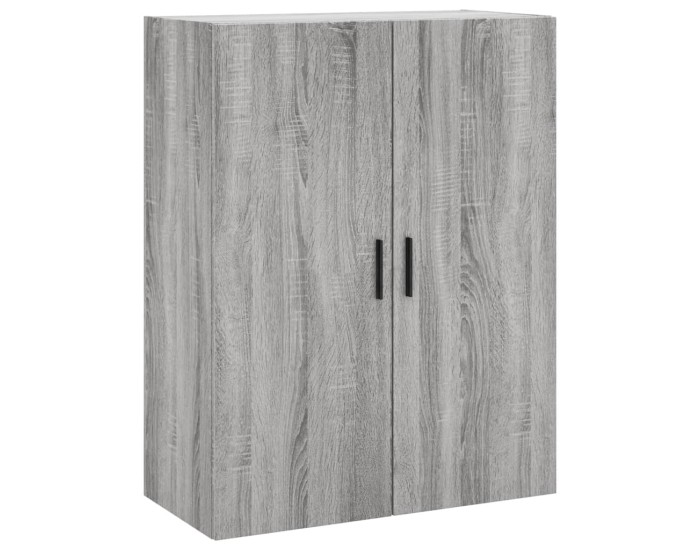 Sonata Dulap înalt, gri sonoma, 69,5x34x180 cm, lemn compozit