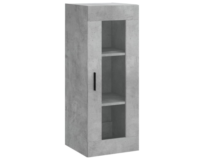 Sonata Dulap înalt, gri beton, 34,5x34x180 cm, lemn prelucrat