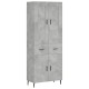 Sonata Dulap înalt, gri beton, 69,5x34x180, lemn compozit