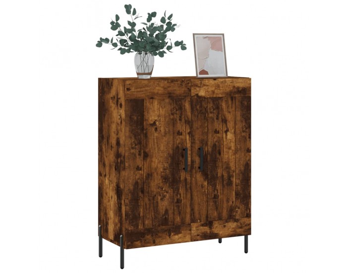 Sonata H Сайдборд, опушен дъб, 69,5x34x90 см, инженерно дърво