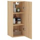 Sonata Dulap montat pe perete, stejar sonoma, 34,5x34x90 cm
