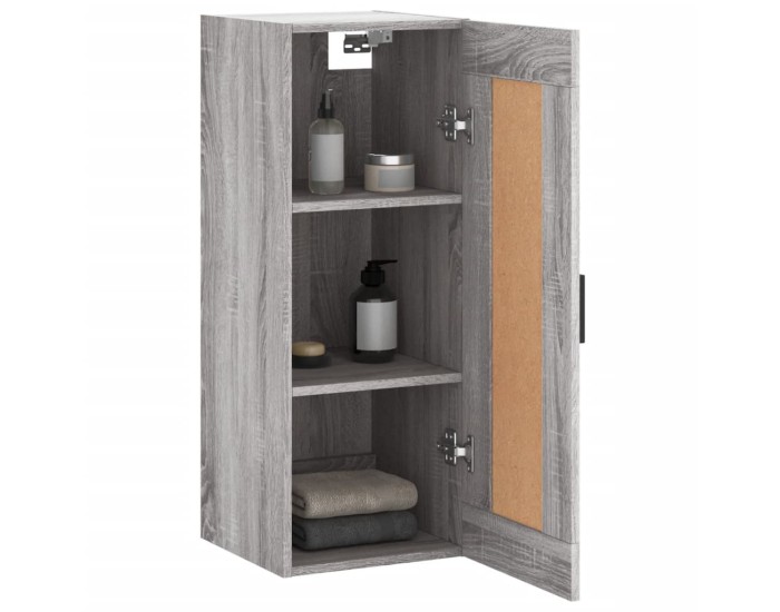 Sonata Dulap de perete, gri sonoma, 34,5x34x90 cm, lemn prelucrat