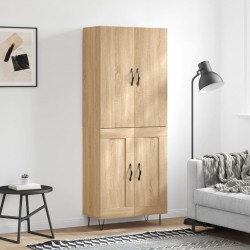 Sonata H Висок шкаф, дъб сонома, 69,5x34x180 см, инженерно дърво - Corpuri, vitrine, biblioteci modulare