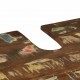 Sonata H Комплект мебели за баня 3 pcs Солидна рециклирана дървесина