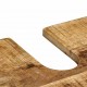 Sonata H Комплект мебели за баня 3 pcs Кафяво Солидно мангово дърво