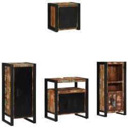 Sonata H Комплект мебели за баня 4 pcs Солидна рециклирана дървесина - Seturi
